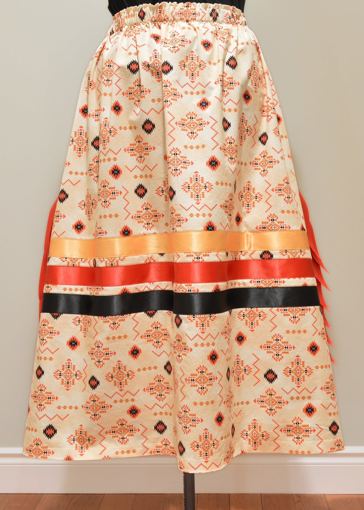 Star Applique Ribbon Skirt