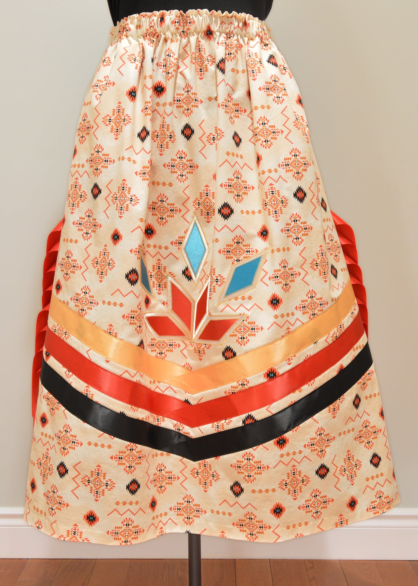 Star Applique Ribbon Skirt