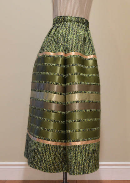Sweetgrass and Sage Ribbon Skirt