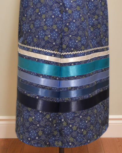 Jupe ruban bleue Odessa