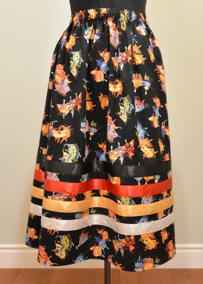 Jupe à ruban de danseuse châle 