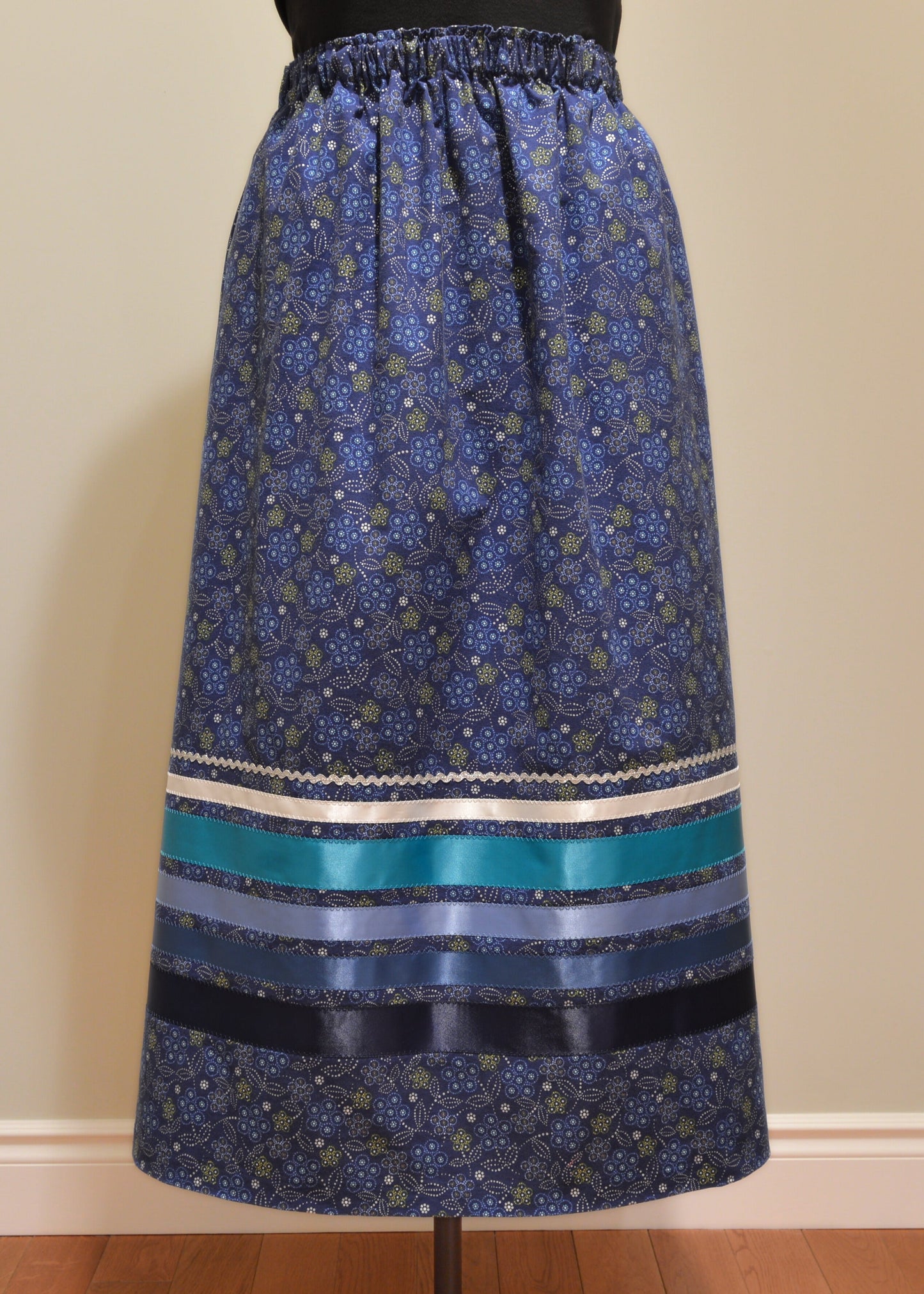 Jupe ruban bleue Odessa